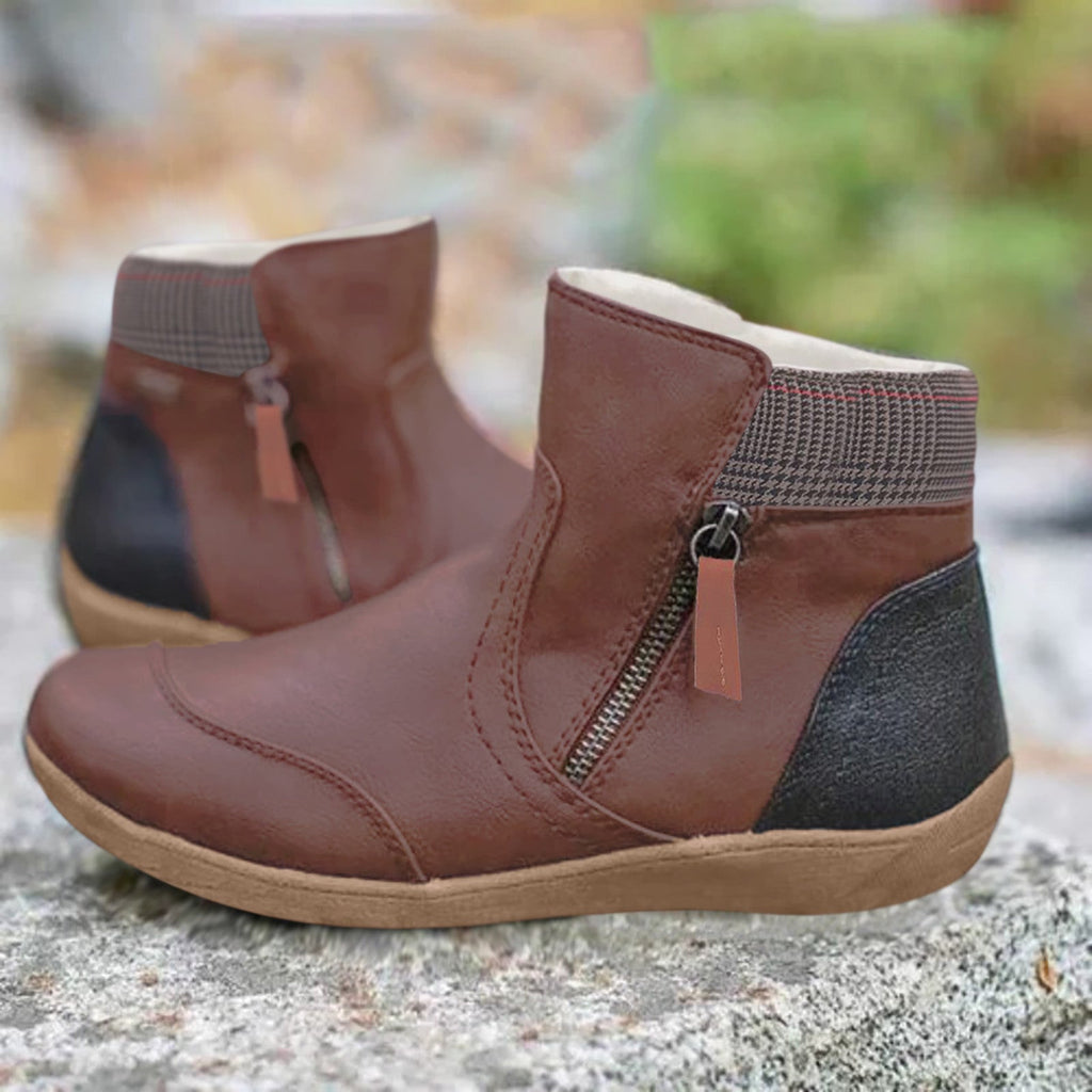 BOTAS DE PIEL CON SOPORTE PARA TODA TEMPORADA