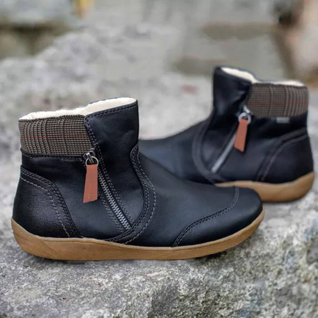 BOTAS DE PIEL CON SOPORTE PARA TODA TEMPORADA