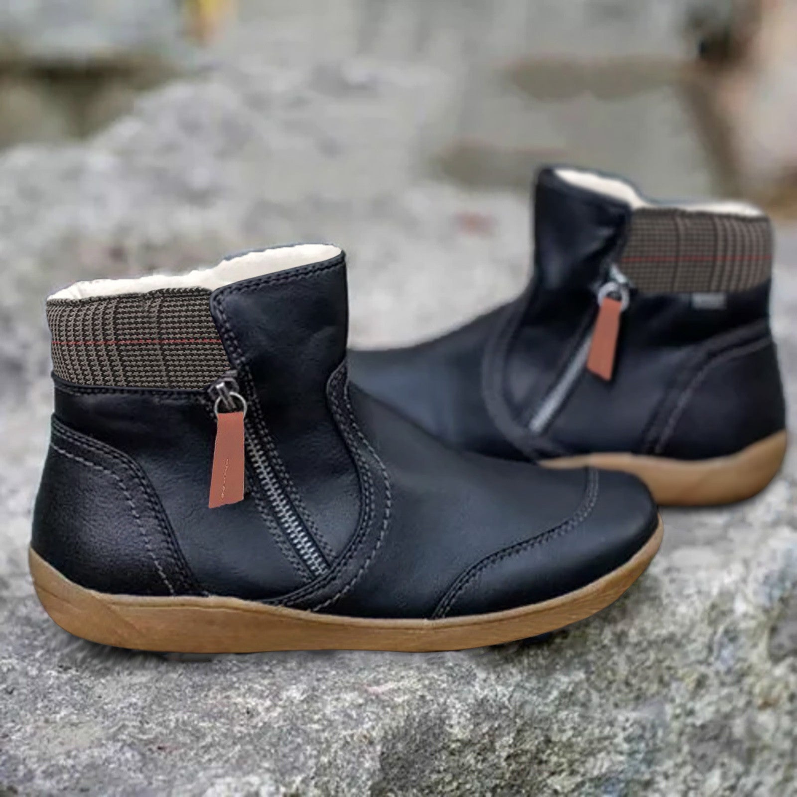 BOTAS DE PIEL CON SOPORTE PARA TODA TEMPORADA