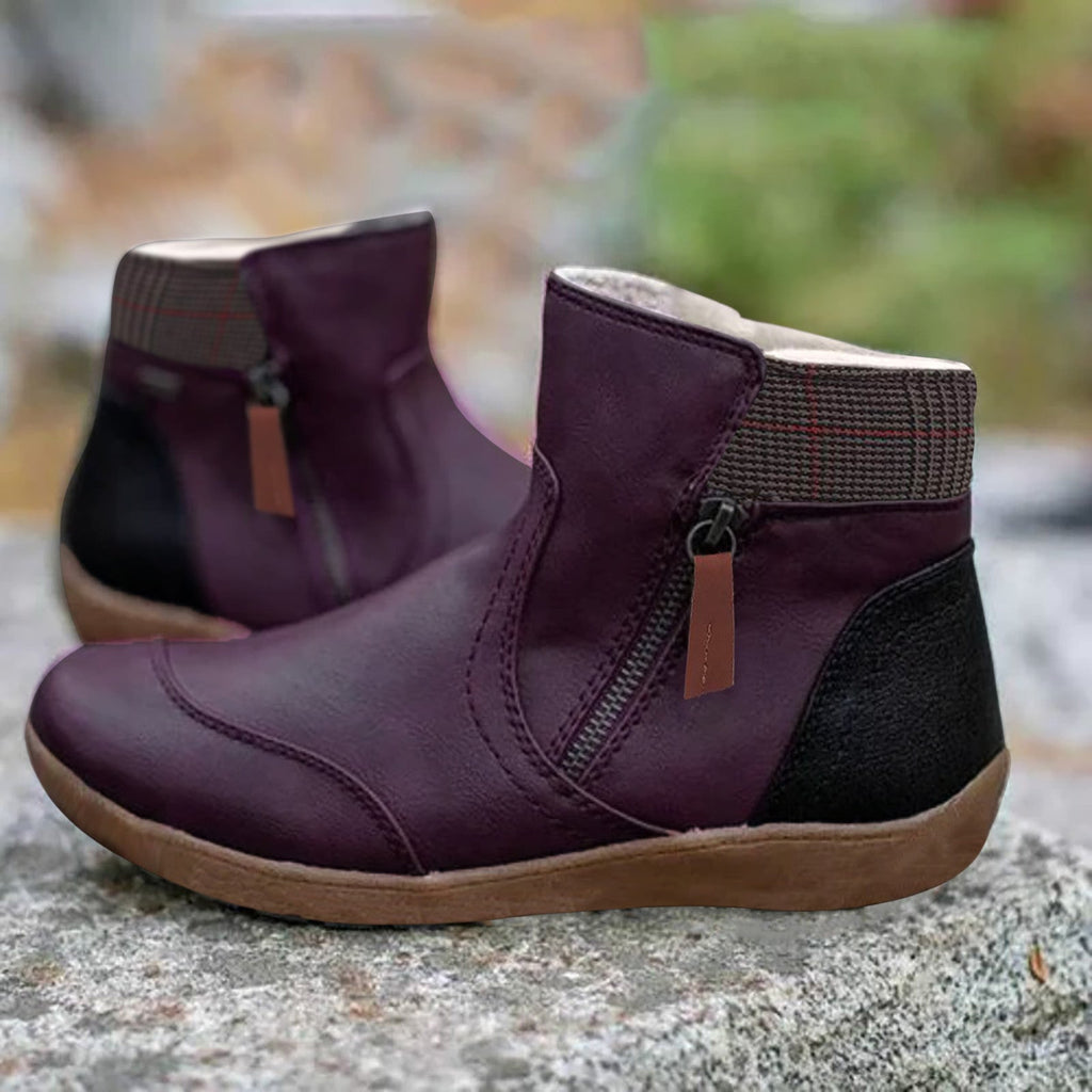 BOTAS DE PIEL CON SOPORTE PARA TODA TEMPORADA