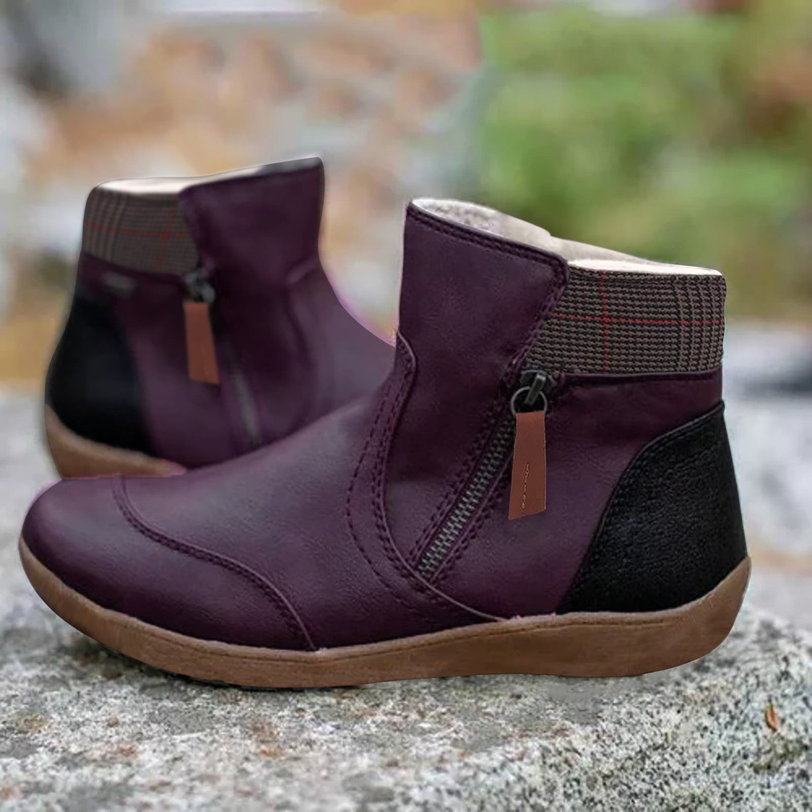 BOTAS DE PIEL CON SOPORTE PARA TODA TEMPORADA