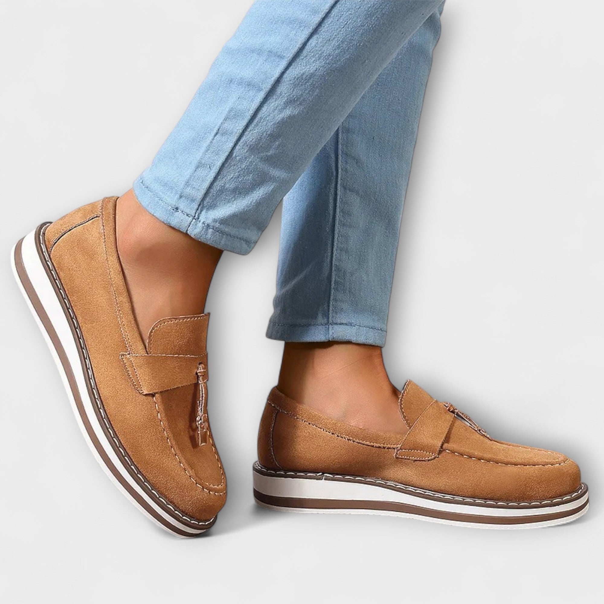 LUISA | Zapatos Casuales de Punta Redonda, con Estilo Moderno y Comodidad Diaria