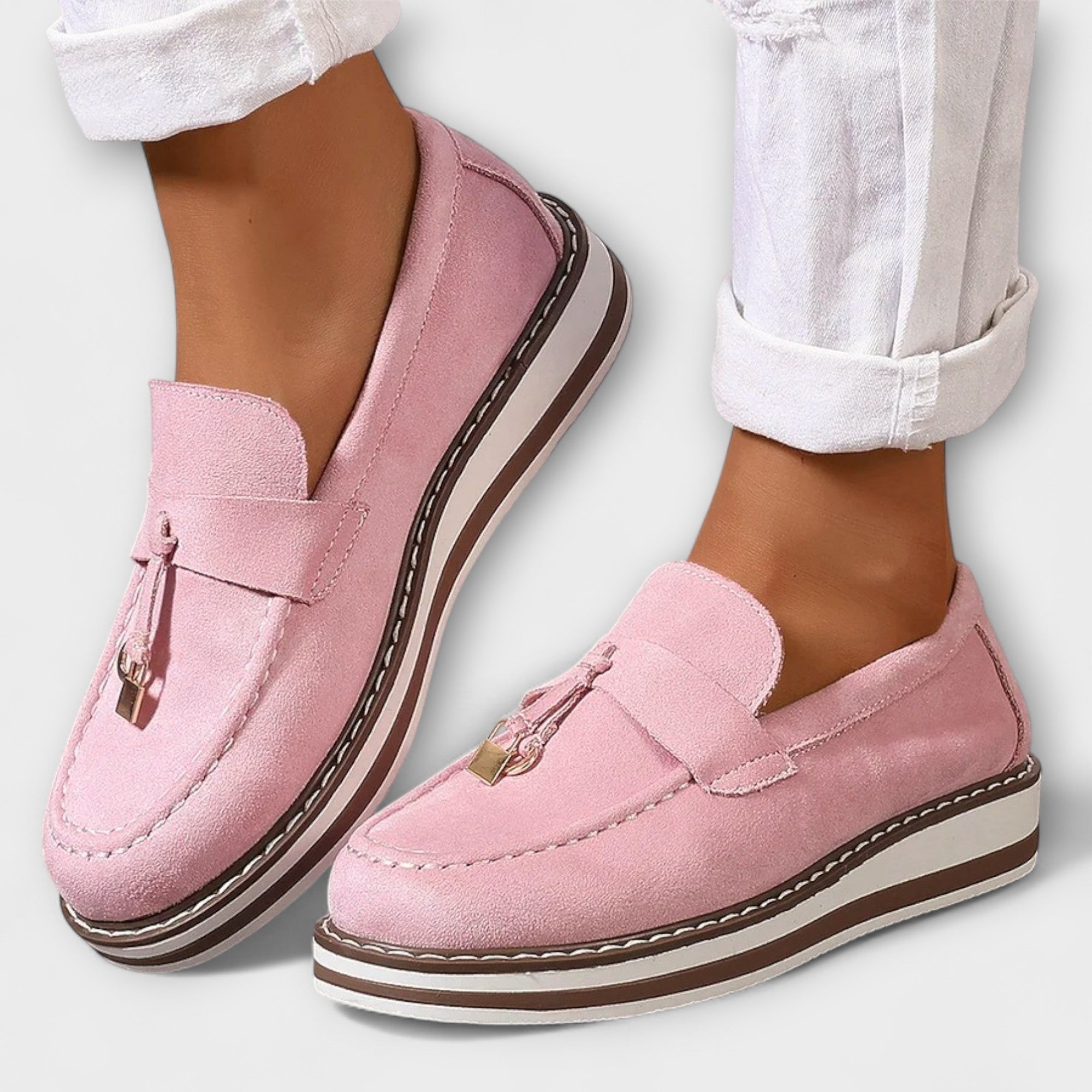 LUISA | Zapatos Casuales de Punta Redonda, con Estilo Moderno y Comodidad Diaria