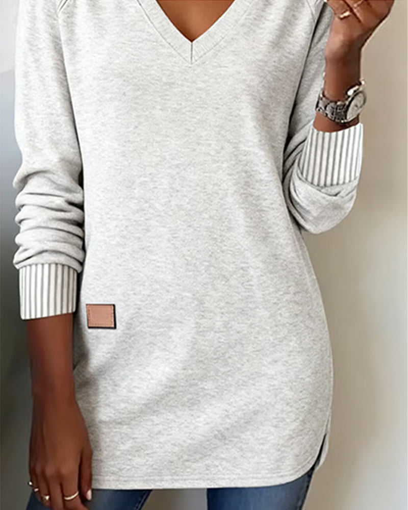 Gaïa | Sudadera de Moda con Cuello en V