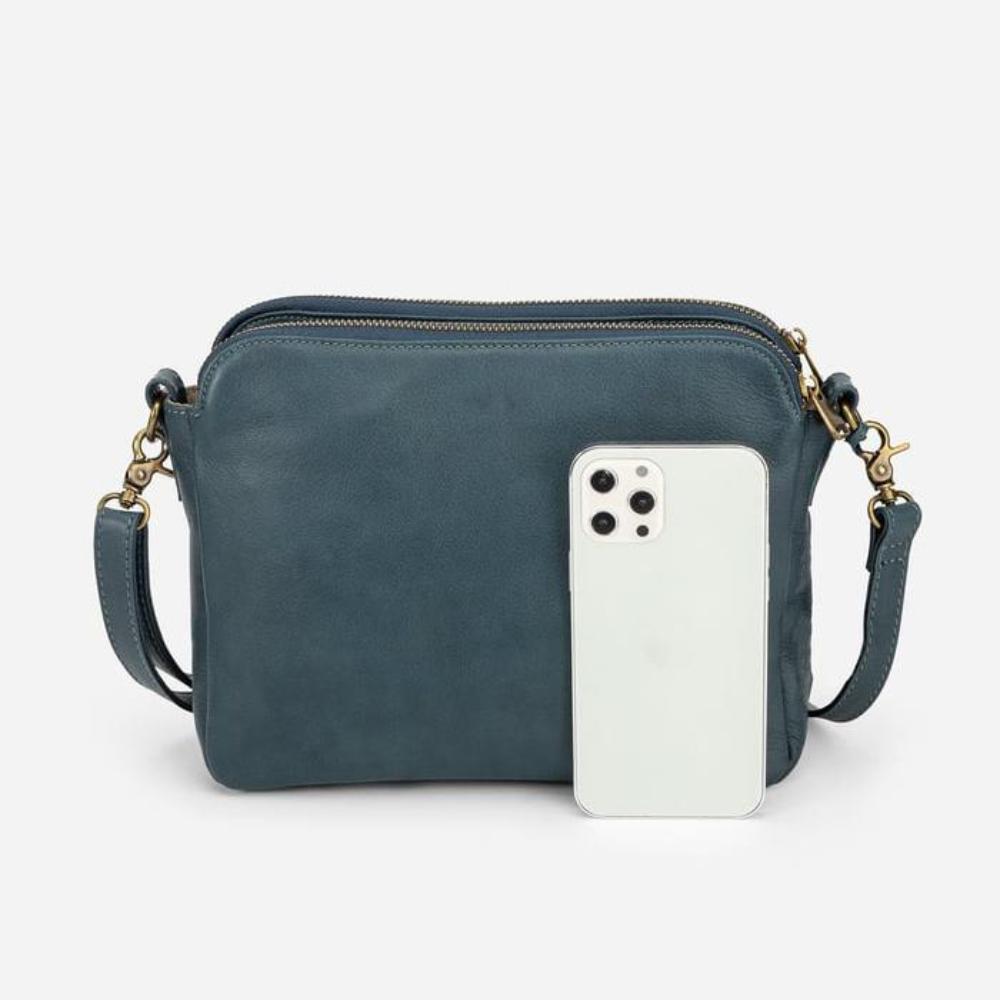 Annika - Bolsa de Mano en Piel Premium