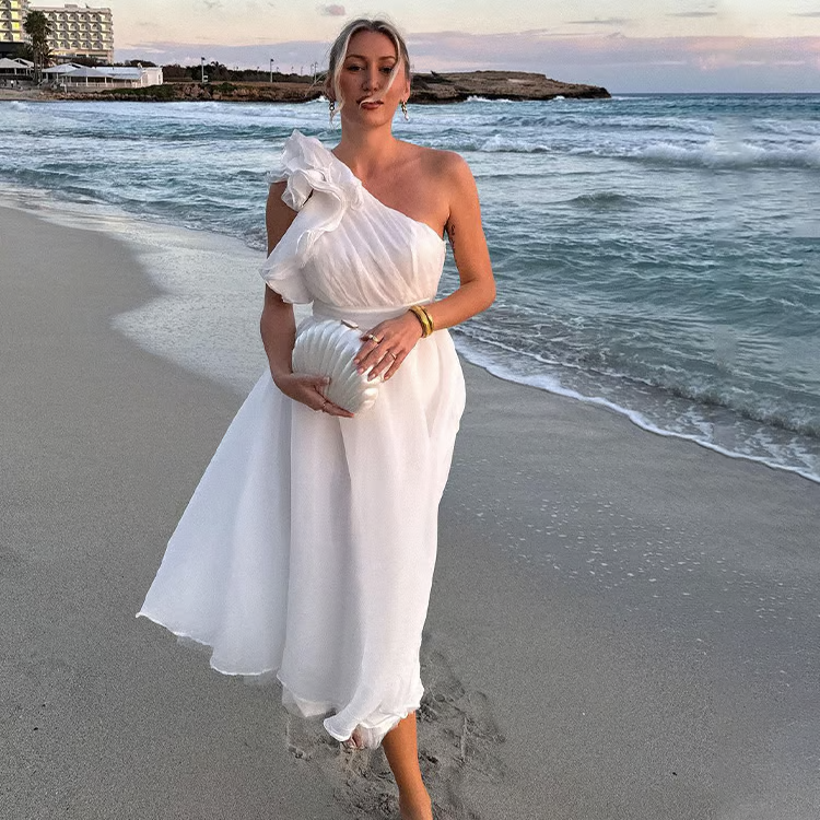 Bellamy | Vestido de verano elegante y asimétrico