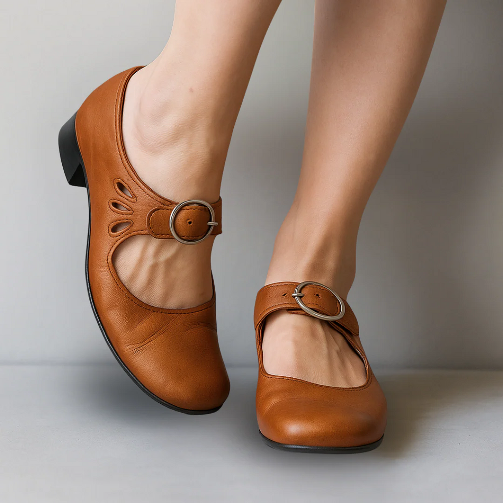 Giovanna® | Mocasines Ortopédicos de Piel ⏐ Edición Premium