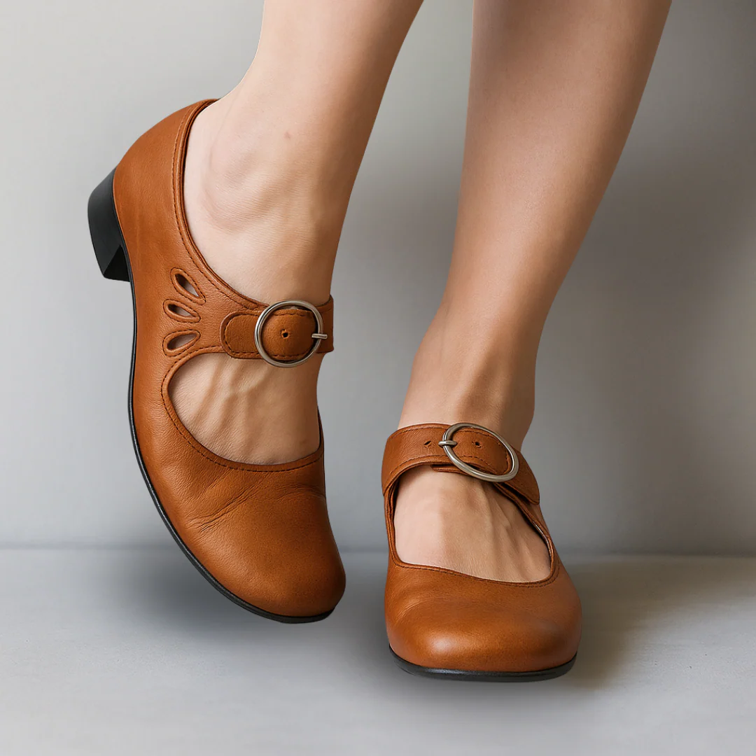Giovanna® | Mocasines Ortopédicos de Piel ⏐ Edición Premium