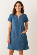 Sofia | Vestido de mezclilla suave