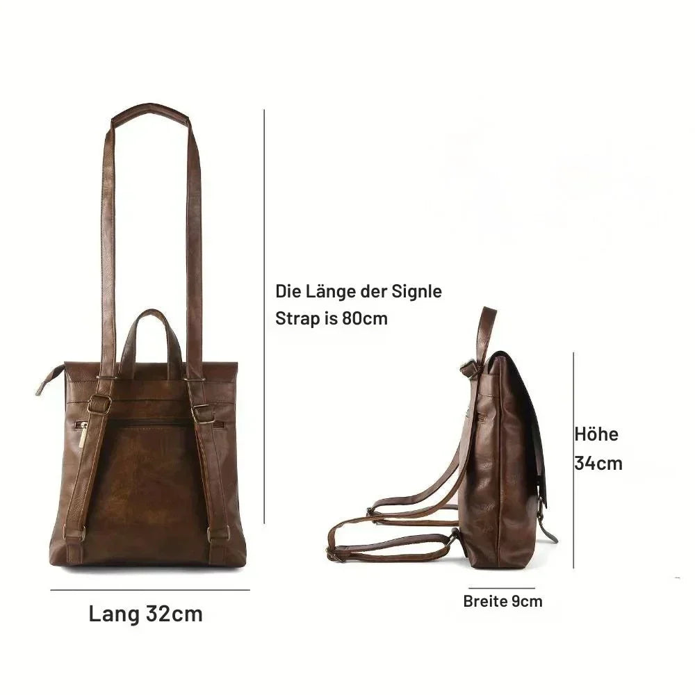 Ermelinde – Mochila Vintage Versátil