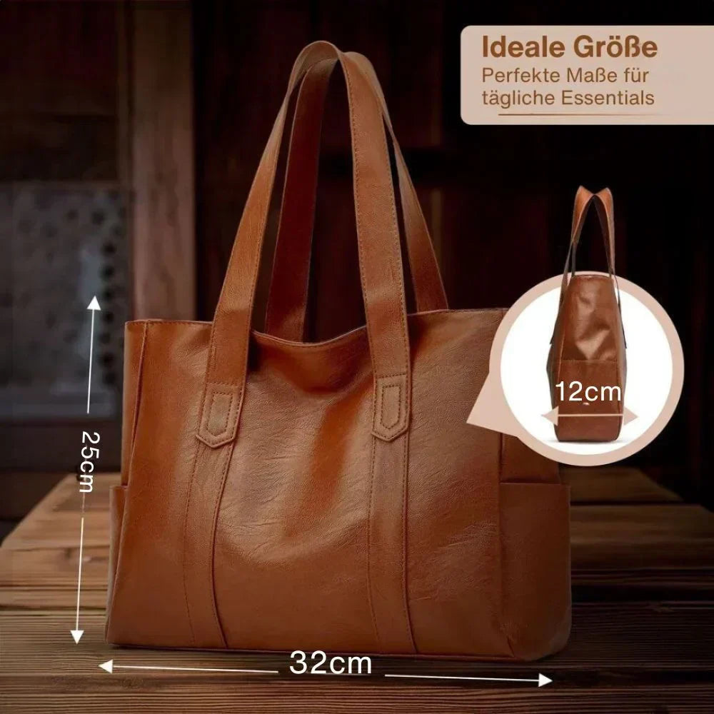 Klara – Bolsa de Bandolera de Piel con Diseño Clásico