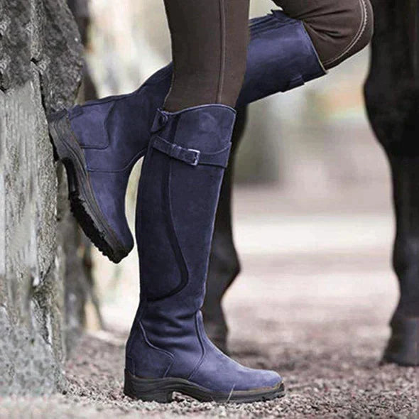 BOTAS DE PIEL PREMIUM CON SOPORTE