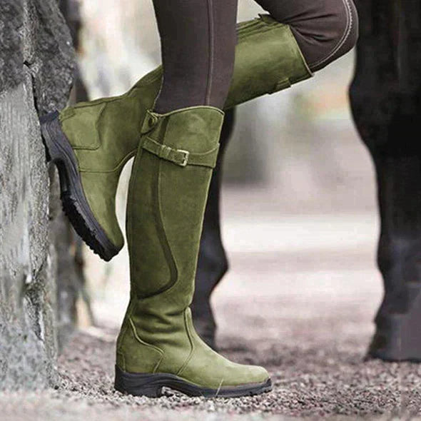 BOTAS DE PIEL PREMIUM CON SOPORTE
