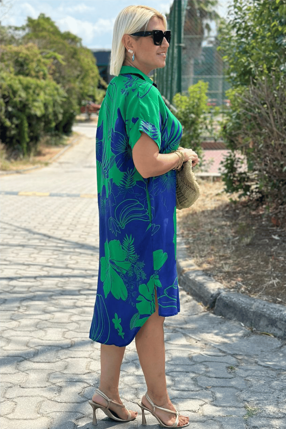 Naomi | Vestido con estampado floral